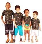 Camisa Camuflada Infantil